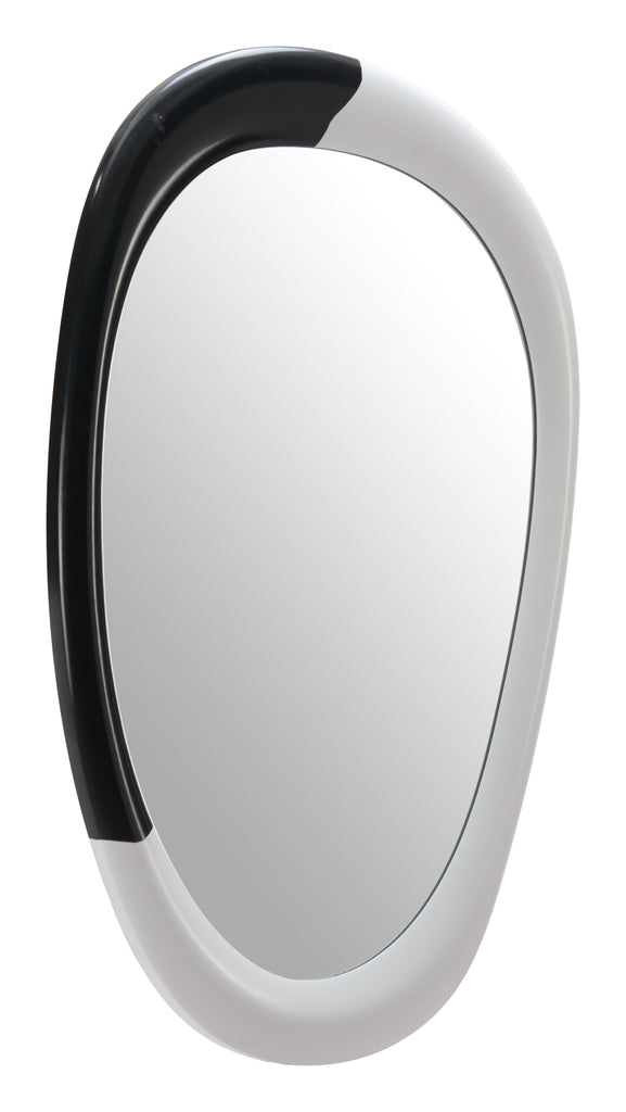 Zuo Muna Mirror White & Black