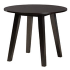Baxton Studio Nina Modern Grey Fabric and Espresso Brown Finished Wood 5-Piece Dining Set