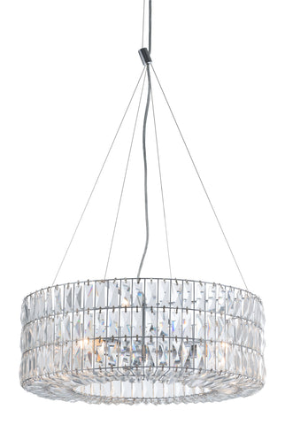 Zuo Jena Ceiling Lamp Chrome