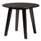 Baxton Studio Ellie Modern Beige Fabric and Dark Brown Finished Wood 5-Piece Dining Set