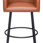 Zuo Horbat Barstool (Set of 2) Brown