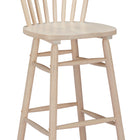 Zuo Tyce Barstool (Set of 2) Natural