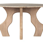 Zuo Eda Coffee Table White & Natural