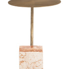 Zuo Voler Side Table Brass