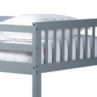 Baxton Studio Jude Modern and Contemporary Grey Finished Wood Twin Size Bunk Bed
