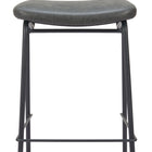 Zuo Charon Barstool (Set of 2) Vintage Black