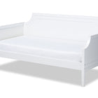 Baxton Studio Mariana Classic and Traditional White Finished Wood Twin Size Daybed