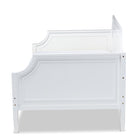 Baxton Studio Mariana Classic and Traditional White Finished Wood Twin Size Daybed