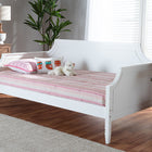 Baxton Studio Mariana Classic and Traditional White Finished Wood Twin Size Daybed
