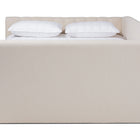 Baxton Studio Delora Modern and Contemporary Beige Fabric Upholstered Queen Size Daybed