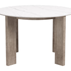 Zuo Oceanveil Round Dining Table White