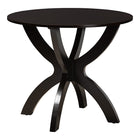 Baxton Studio Savina Modern Sand Fabric and Dark Brown Wood 5-Piece Dining Set