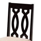 Baxton Studio Julie Modern and Contemporary Sand Fabric Upholstered and Dark Brown Finished Wood 5-Piece Dining Set