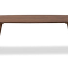 Baxton Studio Dahlia Mid-Century Modern Walnut Finished Coffee Table