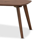 Baxton Studio Dahlia Mid-Century Modern Walnut Finished Coffee Table