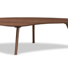 Baxton Studio Scarlette Mid-Century Modern Walnut Finished Coffee Table
