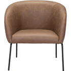 Zuo Quinten Accent Chair Vintage Brown