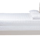 Baxton Studio Ansa Modern and Contemporary Beige Fabric Upholstered Queen Size Bed