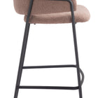 Zuo Marcel Barstool (Set of 2) Brown