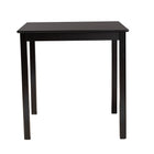 Baxton Studio Lenoir Modern Espresso Brown Finished Wood Counter Height Pub Table