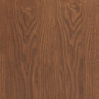 Baxton Studio Rina Mid-Century Modern Ash Walnut Finished Wood 3-Piece Full Size Bedroom Set with Synthetic Rattan