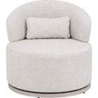 Zuo Sausalito Swivel Chair Beige