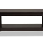 Baxton Studio Elada Modern and Contemporary Wenge Finished Wood Coffee Table