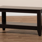 Baxton Studio Elada Modern and Contemporary Wenge Finished Wood Coffee Table