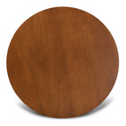 Baxton Studio Lilly Modern and Contemporary Grey Fabric Upholstered and Walnut Brown Finished Wood 5-Piece Dining Set