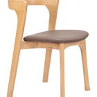 Zuo Pioro Dining Chair (Set of 2) Brown & Natural