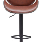 Zuo Meyane Barstool Brown