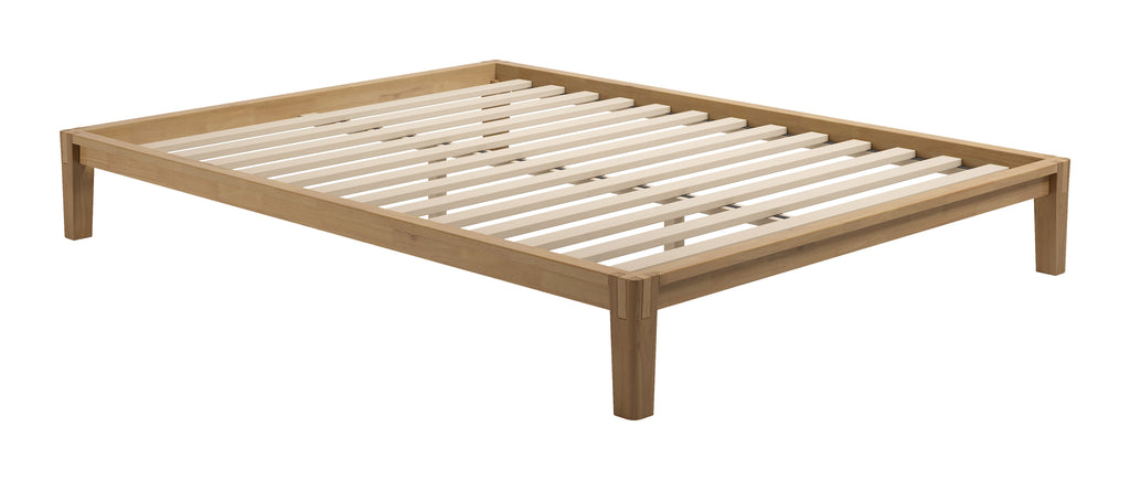 Zuo Luum Queen Platform Bed Frame Natural