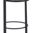 Zuo Sisal Barstool (Set of 2) Beige Tweed