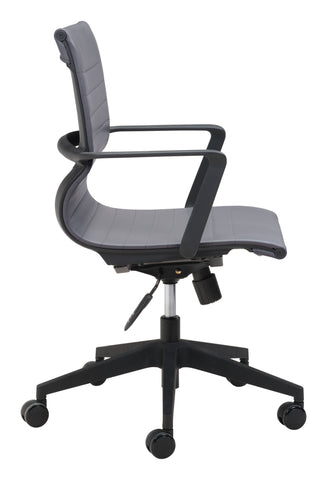 Zuo Stacy Office Chair Dark Gray