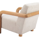 Zuo Subliem Accent Chair Cotton White