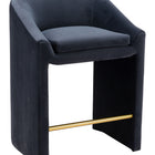Zuo Emas Counter Stool Midnight Gray