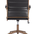 Zuo Auction Office Chair Vintage Black