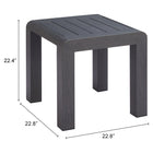 Zuo Rolig Side Table Black
