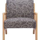 Zuo Runa Accent Chair Gray & Natural