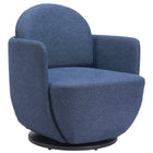 Zuo Bant Swivel Chair Blue