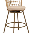 Zuo Islamorada Swivel Barstool Brown