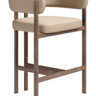 Zuo Ruge Counter Stool (Set of 2) Beige