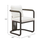 Zuo Ciel Dining Chair (Set of 2) Ivory