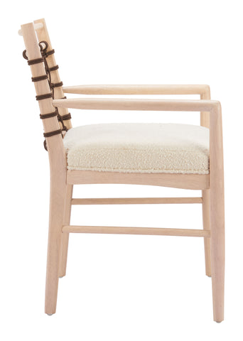 Zuo Wezly Dining Chair (Set of 2) Ivory