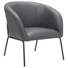 Zuo Quinten Accent Chair Vintage Gray