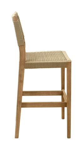 Zuo Corde Barstool Beige
