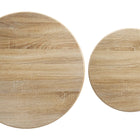 Zuo Lireen Coffee Table Set (2-Piece) Natural & Ivory