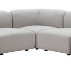 Zuo Biak Middle Chair Gray