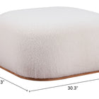 Zuo Azua Ottoman Cream