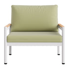 Zuo Lychee Armchair Green